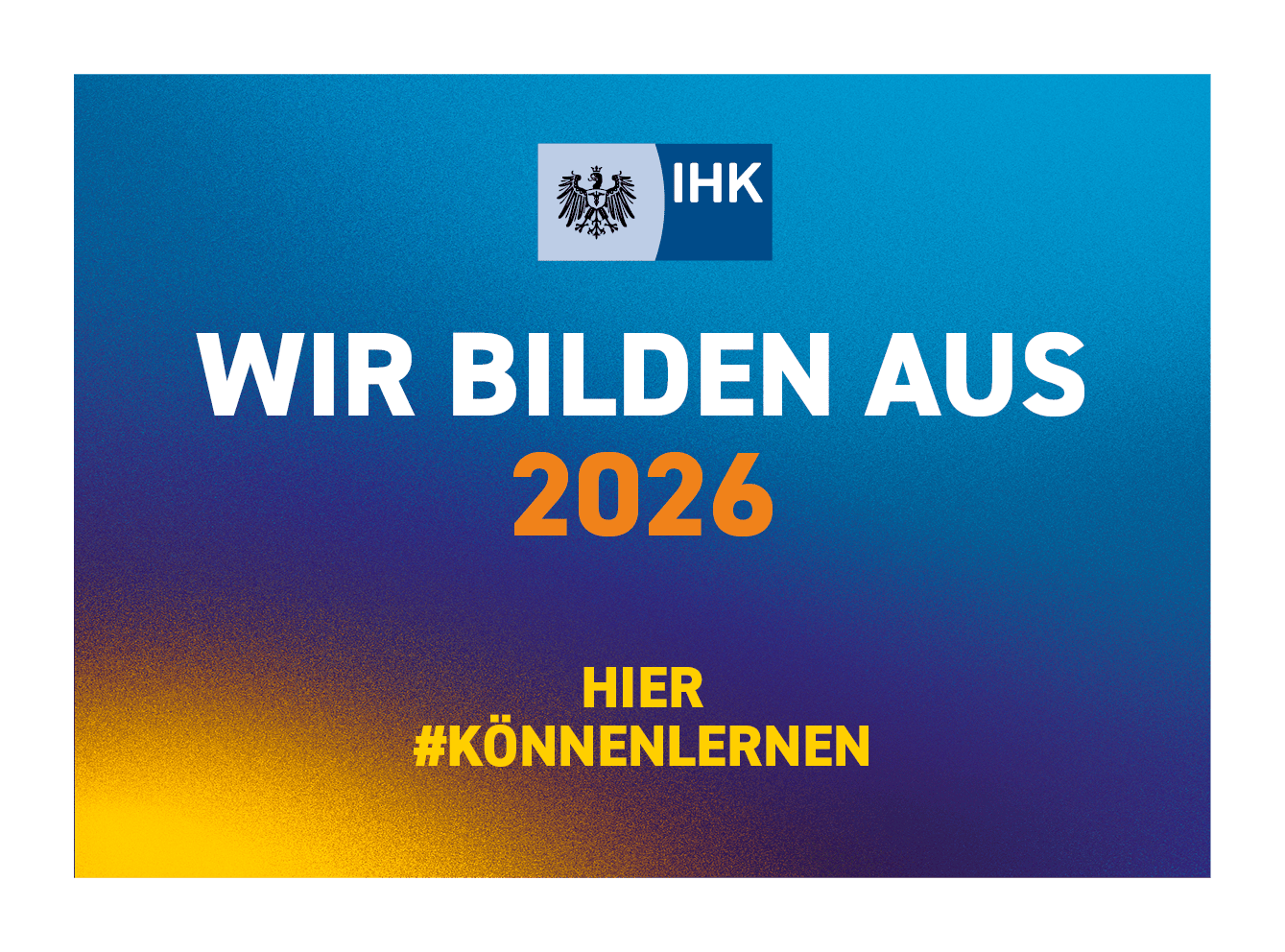 IHK Wir bilden aus