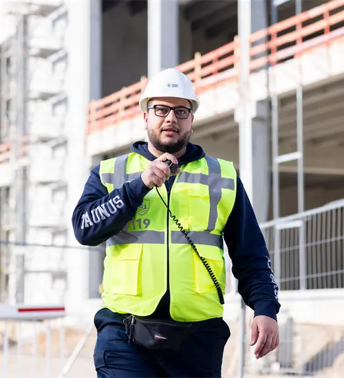 taunus sicherheit und service sicherheitspersonal baustellenbewachung bewachung baustelle